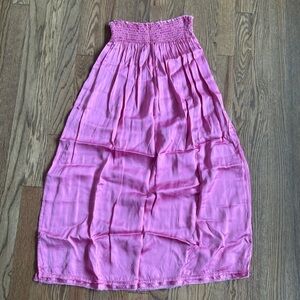 Aerie Pink A-Line Skirt sz S